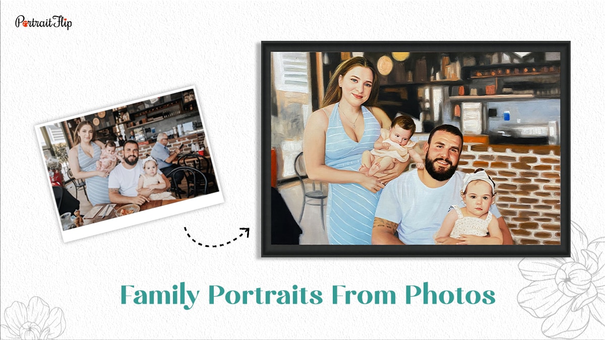 family portrait from photo featured image