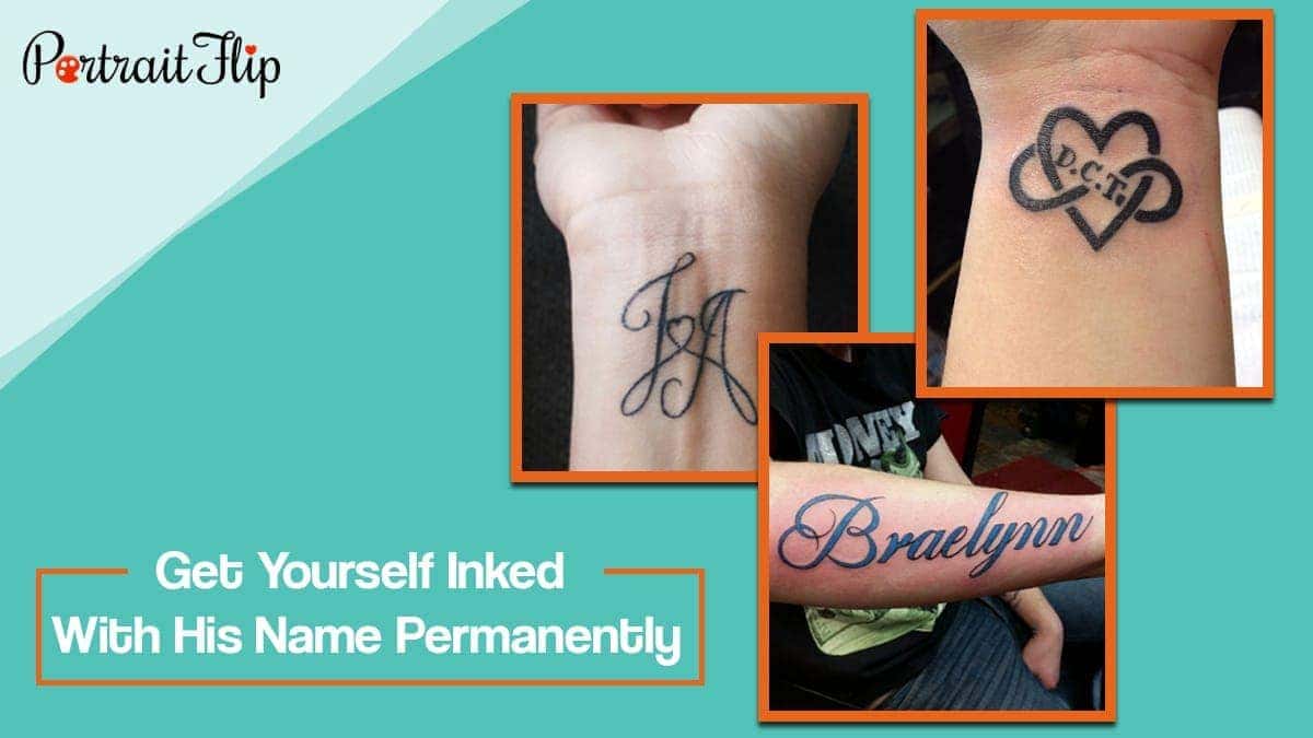 Get yourself inked with his name permanently