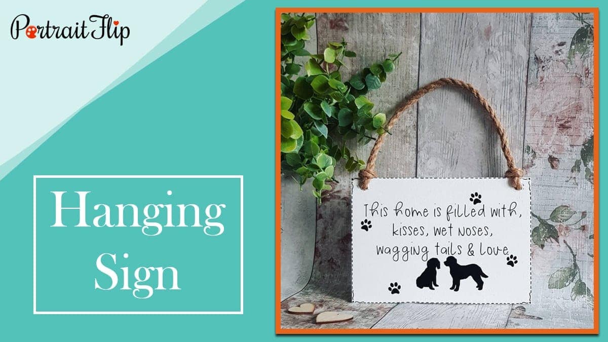 Hanging sign