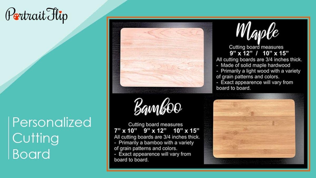 Personalized cutting board