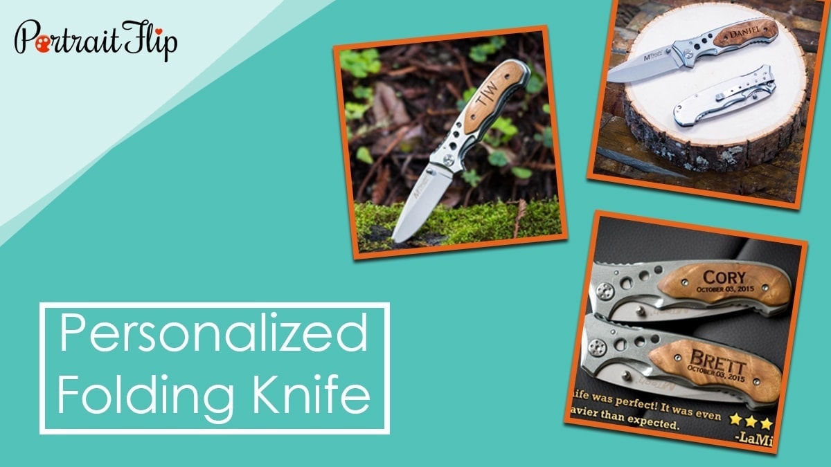 Personalized folding knife