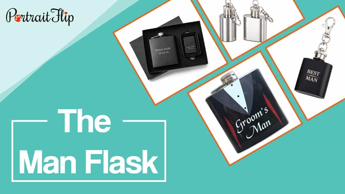 The man flask