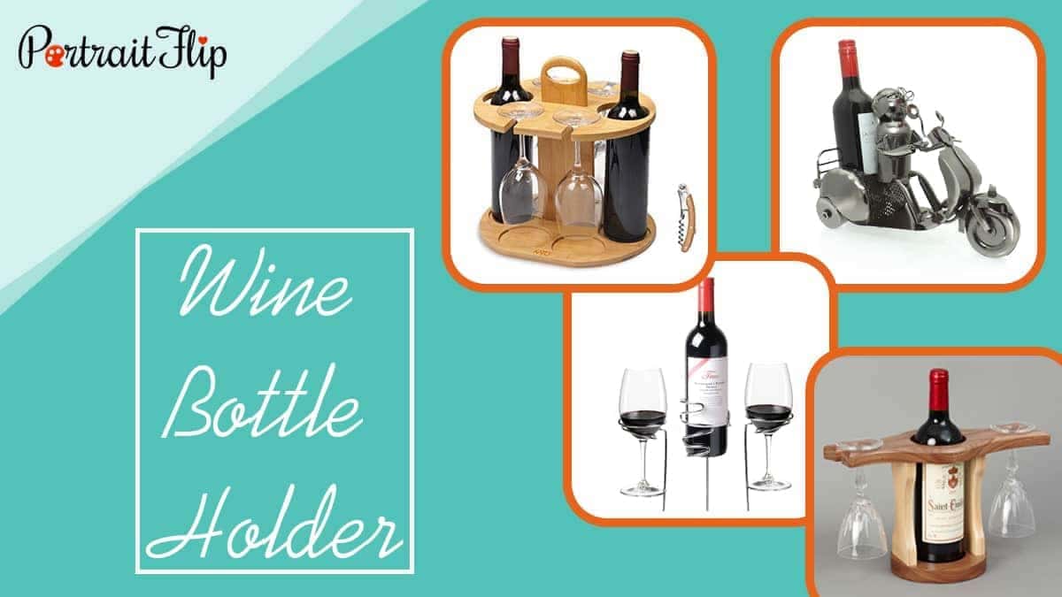 Wine bottle holder
