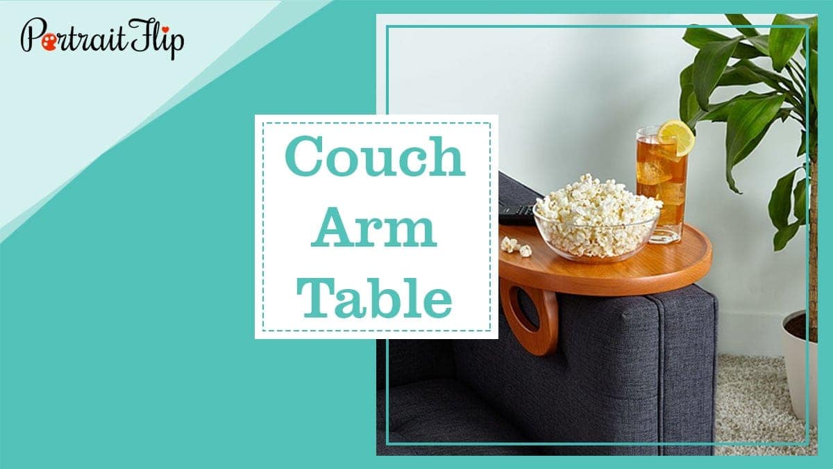 Couch arm table