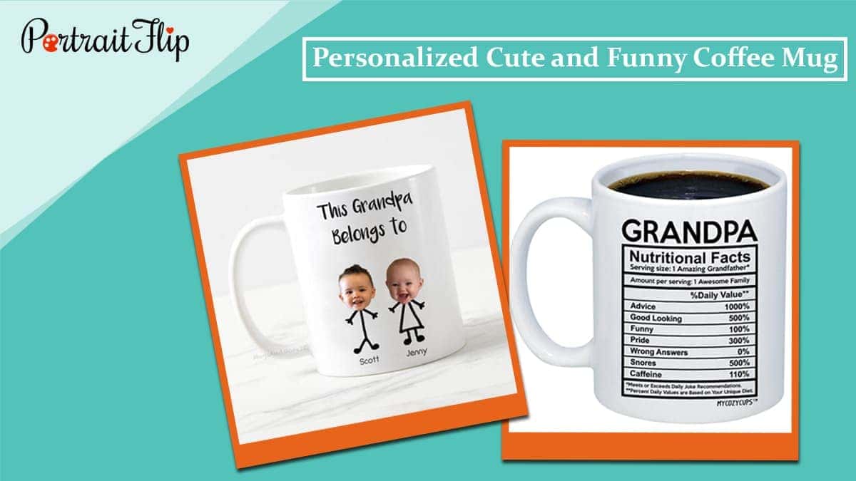 Personalized cute and funny coffee mug