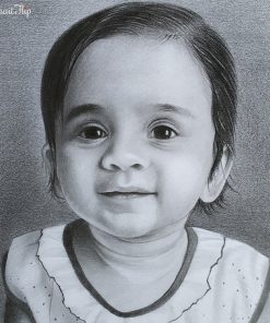 Baby Charcoal Portraits