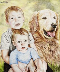 Baby Colored Pencil Portraits