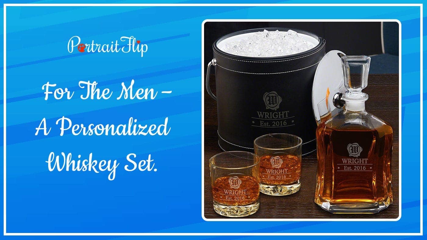 A Personalized Whiskey Set