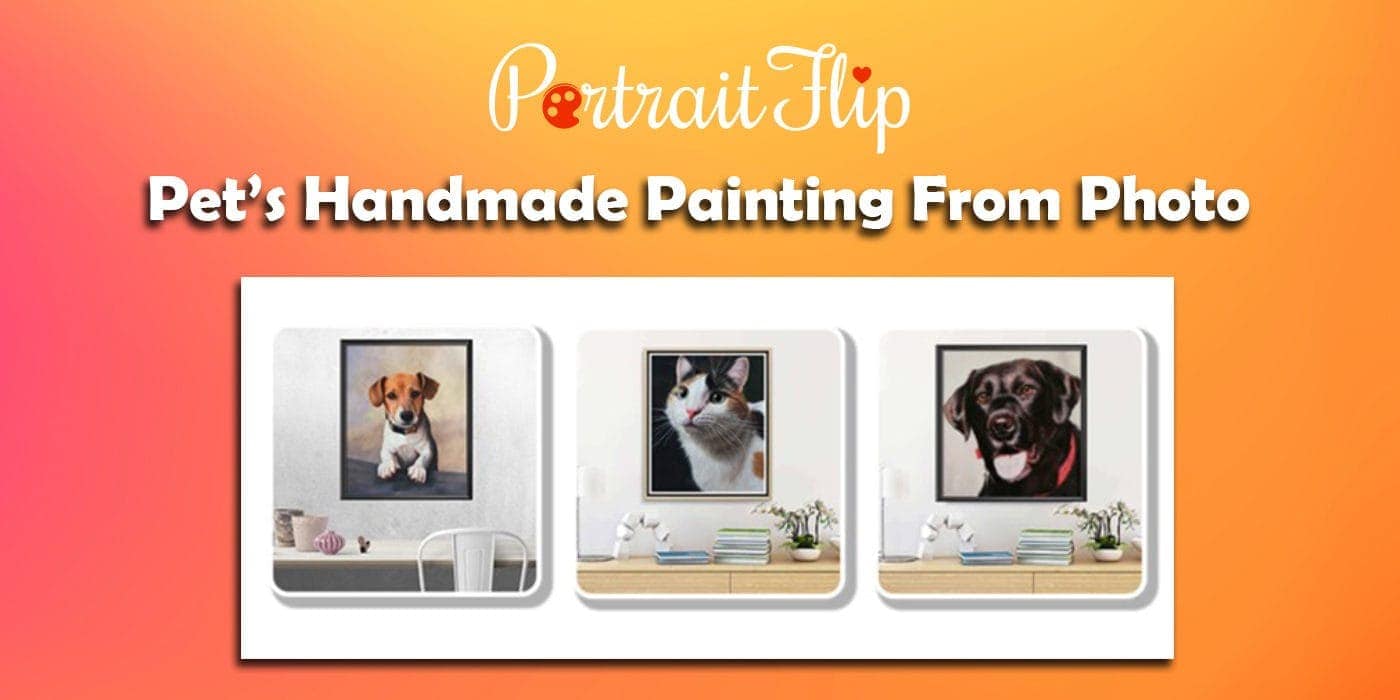 pet’s handmade painting from photo