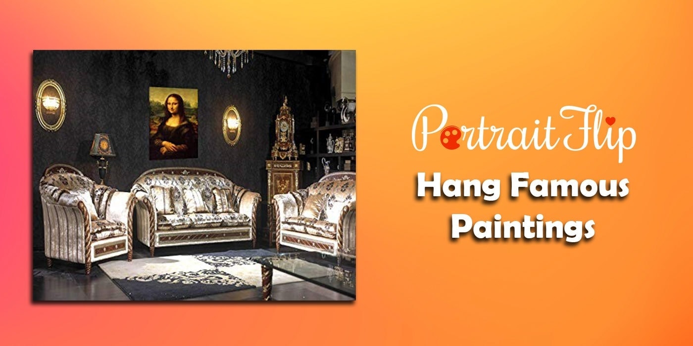 hang famous paintings