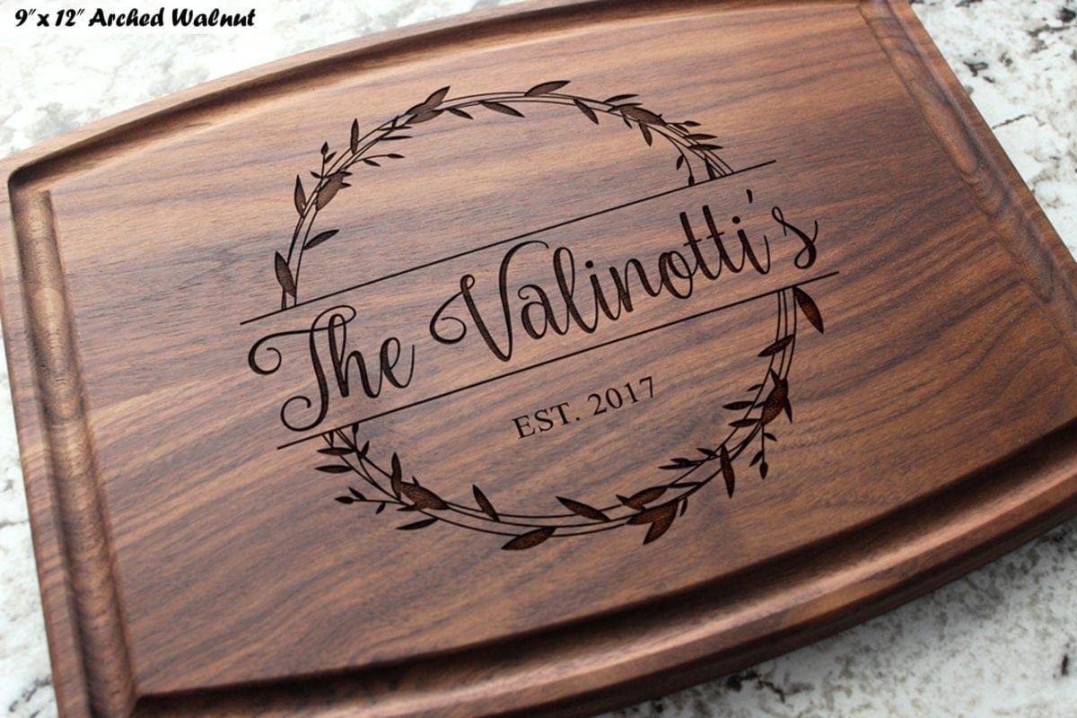 Personalized cutting board
