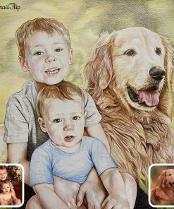 Colored Pencil Drawing from photo
