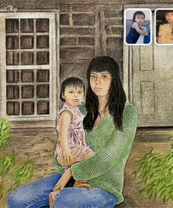 Bad Photos To Colored Pencil Portraits