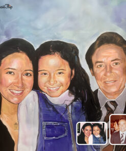 Bad Photos To Watercolor Portraits