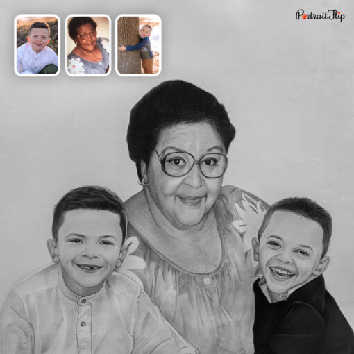 Compilation Charcoal Paintings