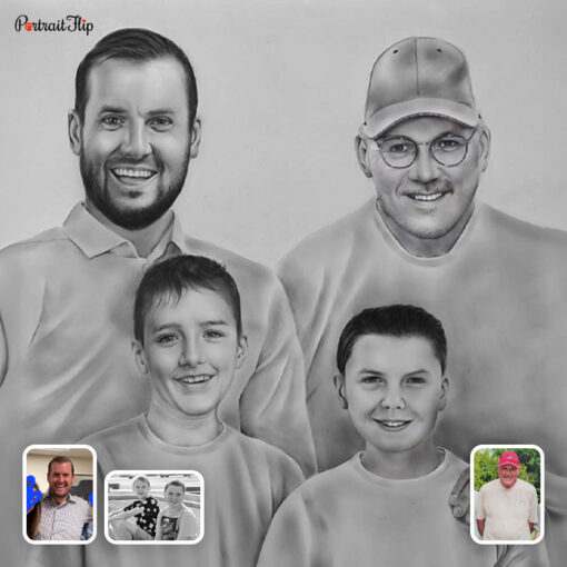 Compilation Charcoal Portraits