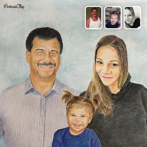 Compilation Colored Pencil Sketch