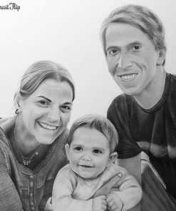 Family Pencil Portraits