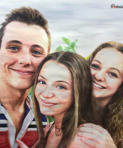 Family Watercolor Portraits