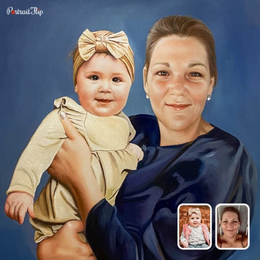 GrandParents & GrandChildren Oil Portraits
