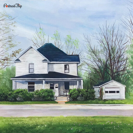House Oil Portraits