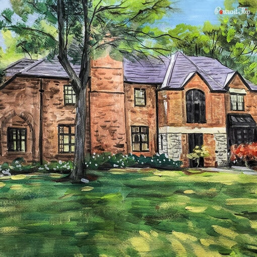 House Watercolor Portraits