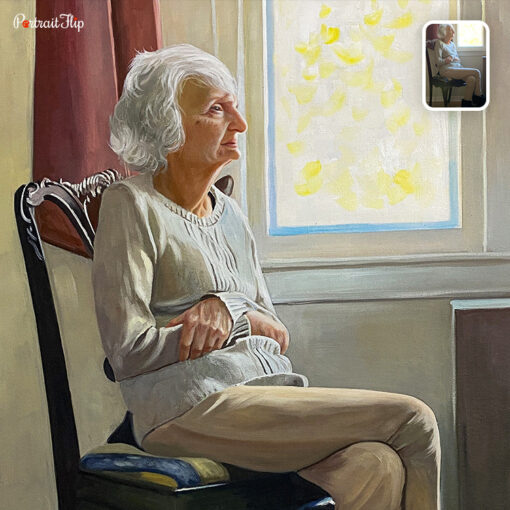 Human Oil Portraits - Image 8