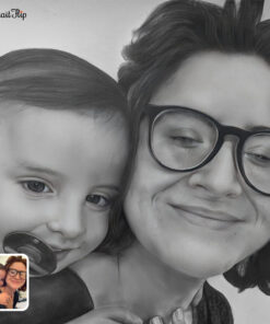 Parents & Children Pencil Portraits