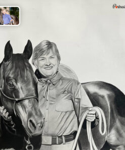 People and Pet Pencil Portraits