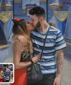 Human Acrylic Portrait