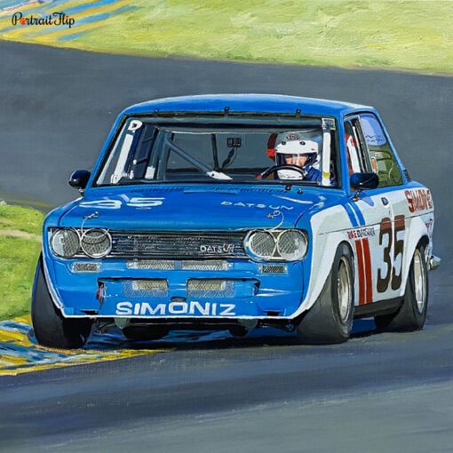 Vehicle Acrylic Portraits