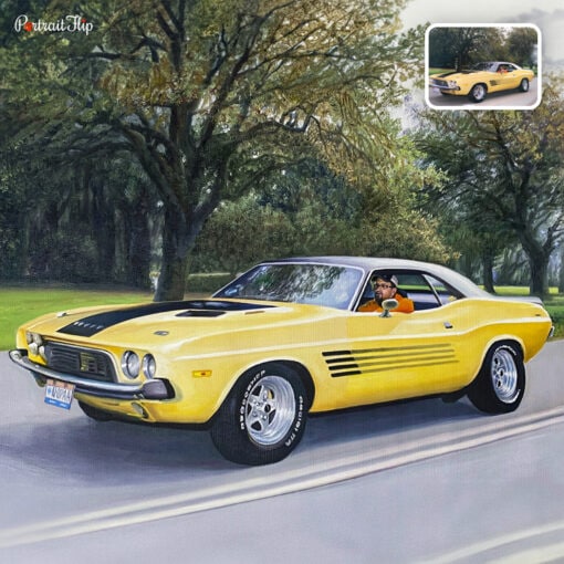 Vehicle Oil Portraits