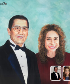 Young Human Watercolor Portraits