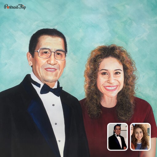 Young Human Watercolor Portraits