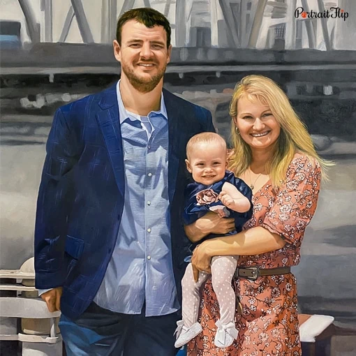 Family Oil Portraits