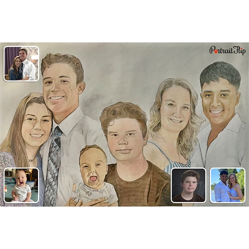 Compilation Colored Pencil Portraits