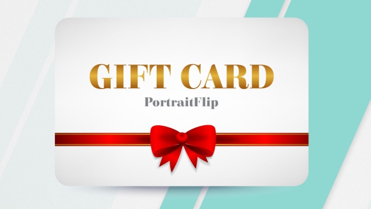 A Gift Card PortraitFlip Mother's Day Gifts