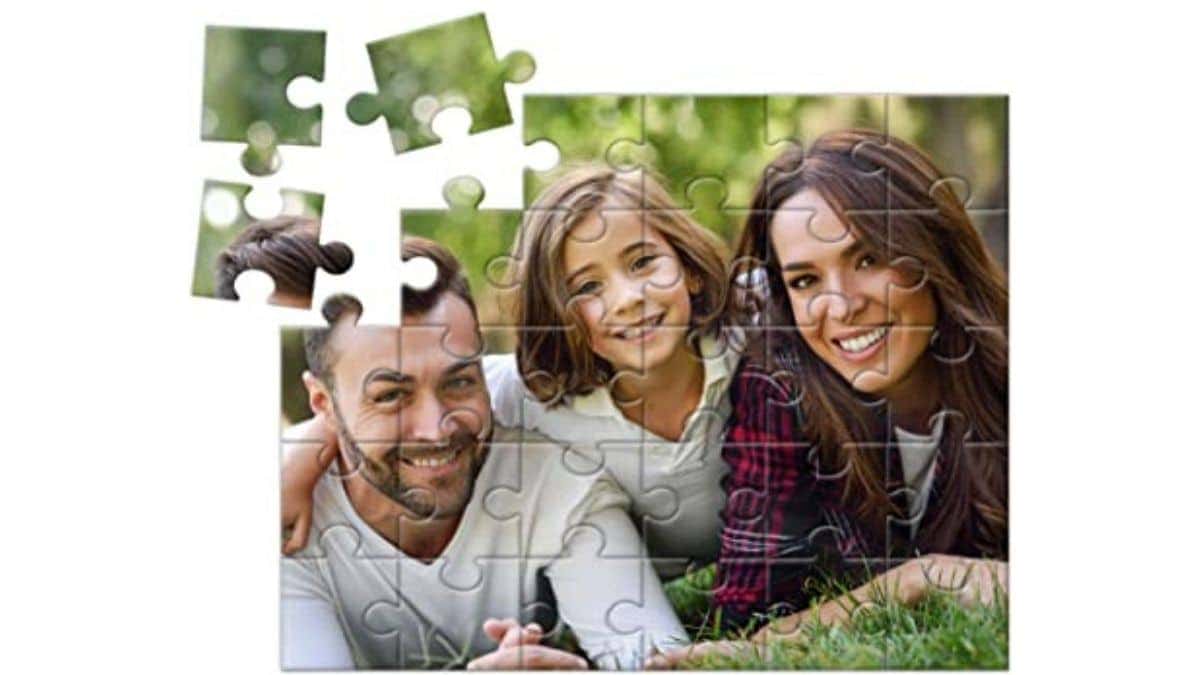 A Personalized Puzzle PortraitFlip Mother's Day Gifts