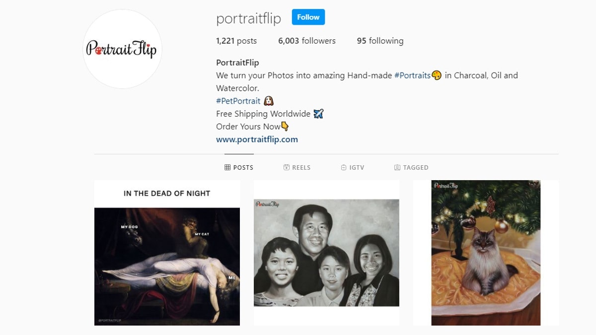 Instagram Embed PortraitFlip