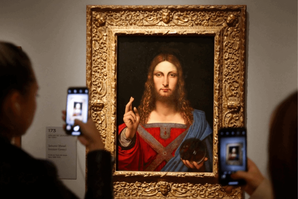 Salvator Mundi Top famous paintings PortraitFlip 