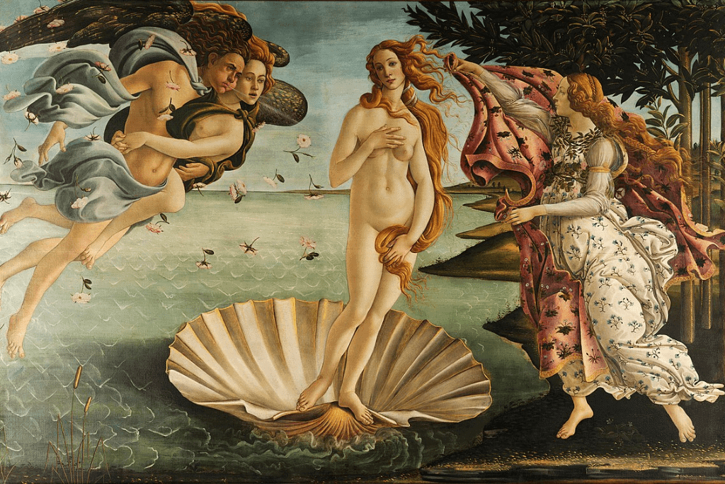 The Birth of Venus Famous Paintings