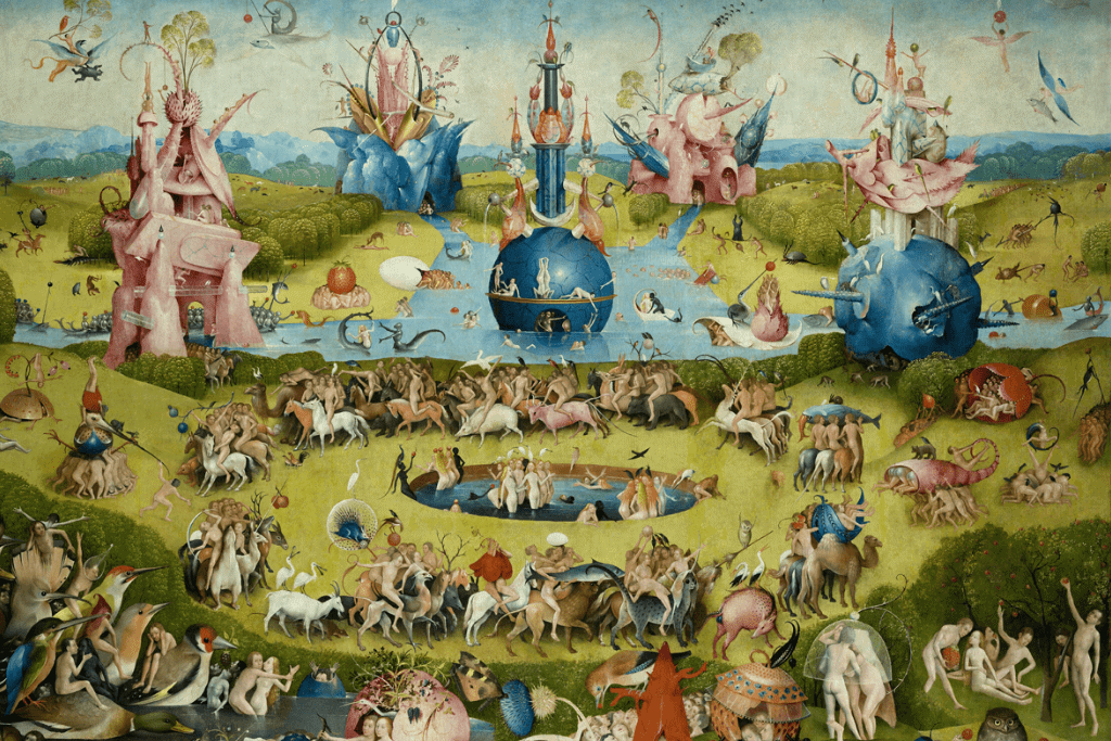 The Garden of Earthly Delights Painting