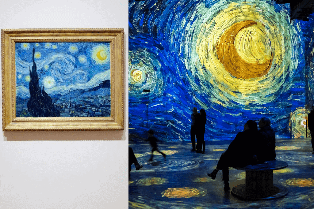 The Starry Night Top Famous Paintings PortraitFlip 
