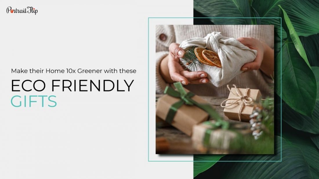 a cover photo of eco-friendly gifts