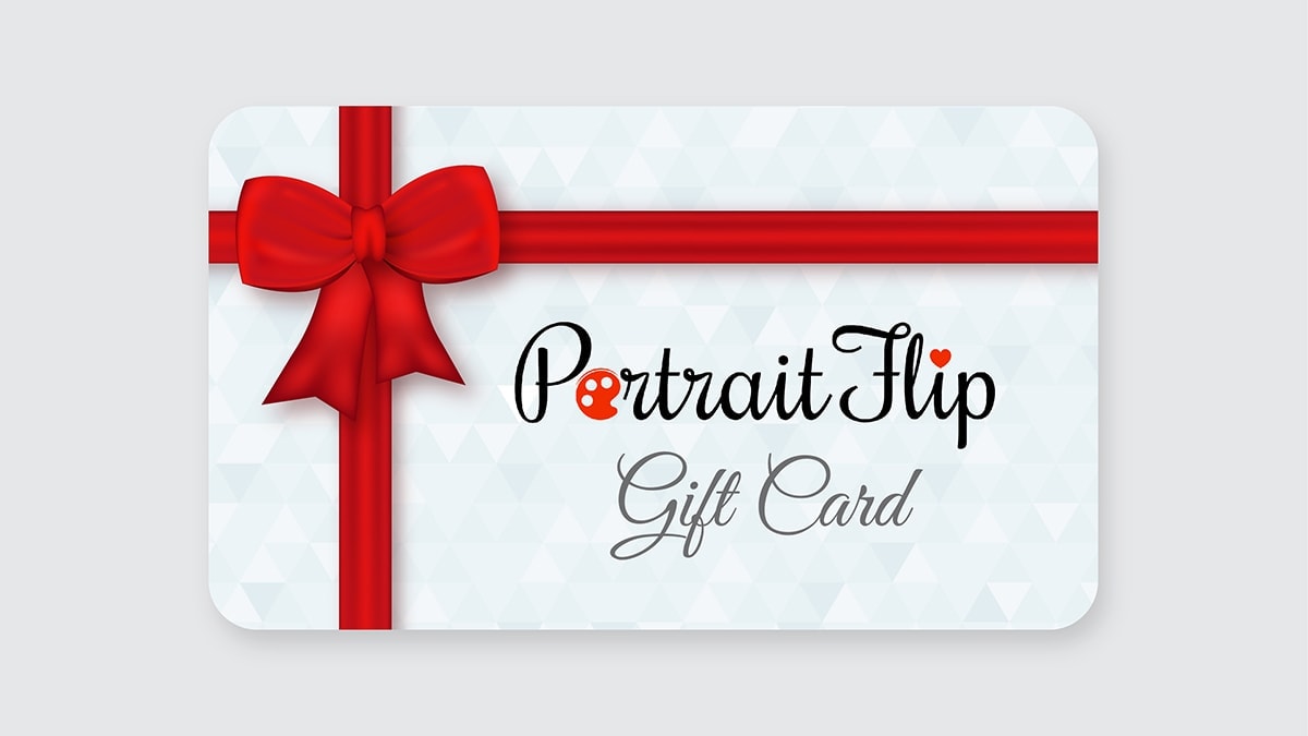 A gift card by portraitflip. 