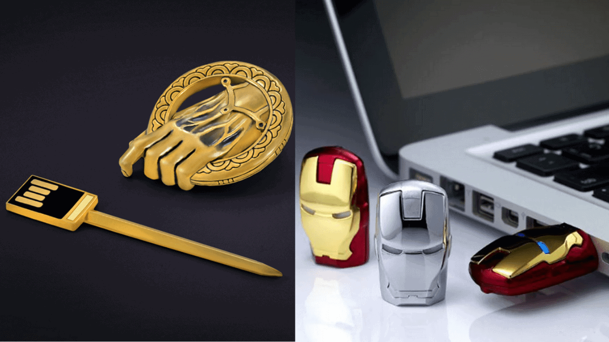 usbs inspired by game of thrones and iron man form marvel 
