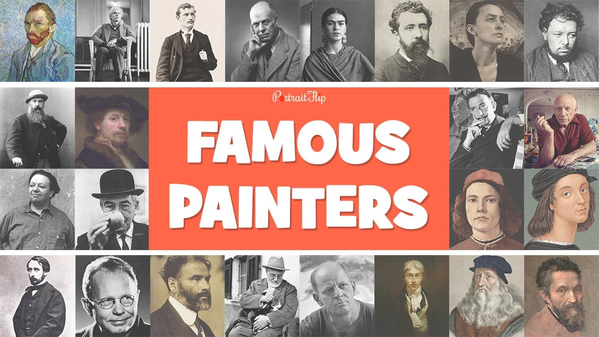23 Famous Painters Who Transformed The Course Of Art Forever portraitflip