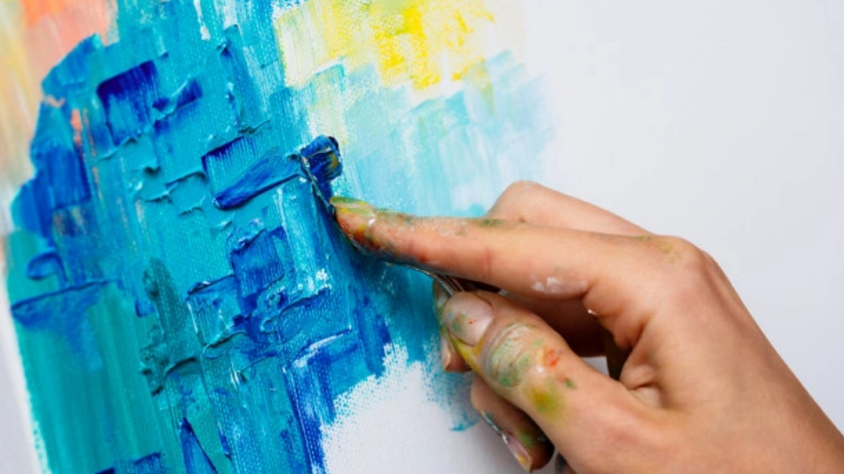 Alla prima, a technique in oil painting where you continue to paint over wet paint.