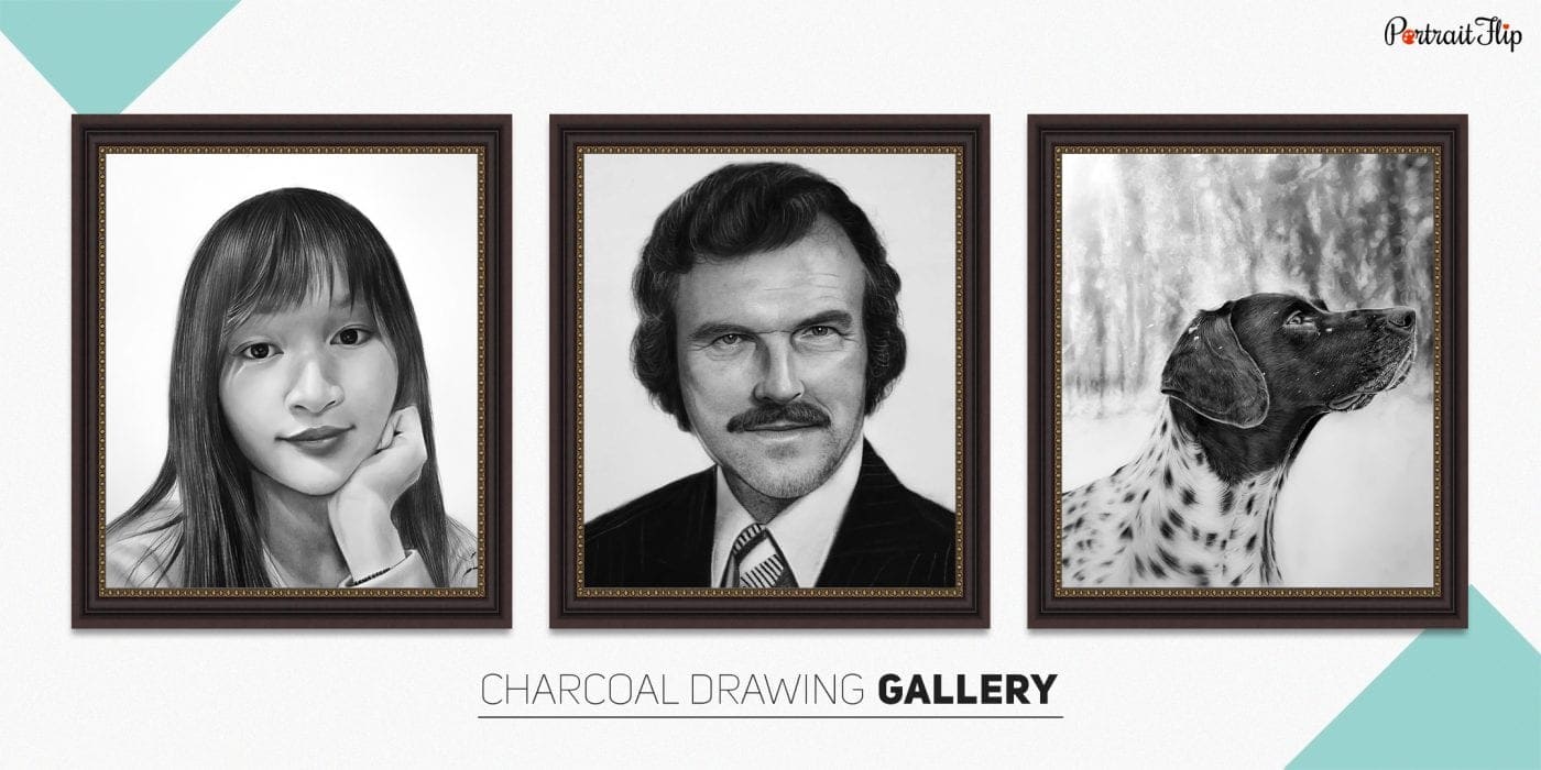 Charcoal Drawing Gallery_light