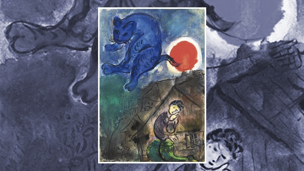 La Poeté by Marc Chagall